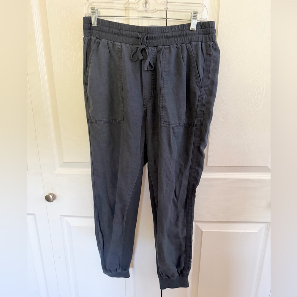 Splendid Charcoal Drawstring Jogger Pants
